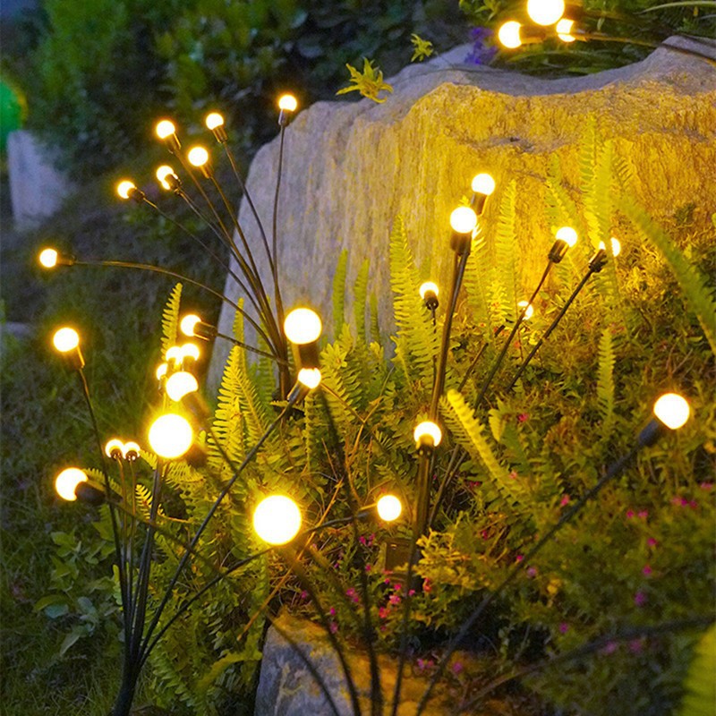 Waterproof Solar Firefly Lights: Brighten Your Garden