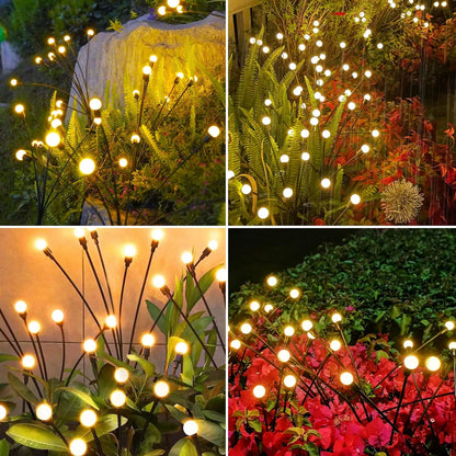 Waterproof Solar Firefly Lights: Brighten Your Garden