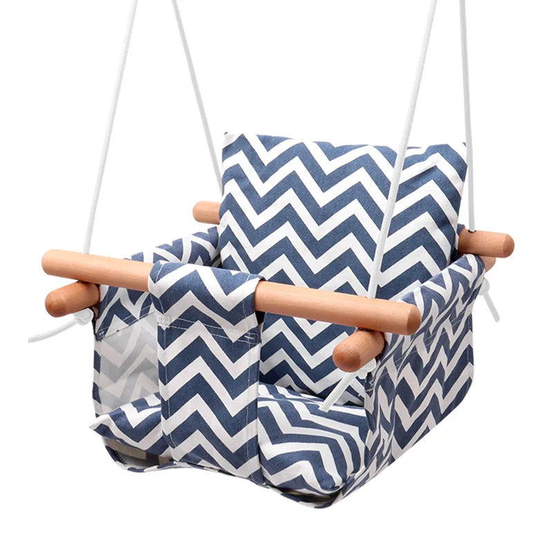 Children's Garden Swing - Durable Outdoor Cloth Design